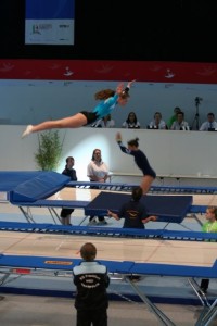 Vanessa beim Turnfest