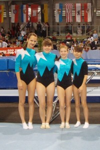 LTV-Pokal Platz 4 für Svenja, Leonie, Nina und Vivien 